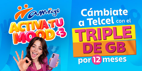 cambiate a telcel con el triple de gb por doce meses solo con amigo de telcel
