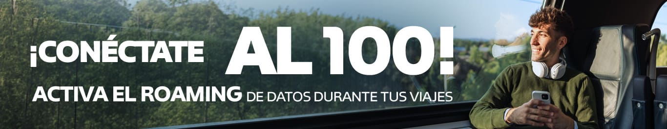 si viajas al extranjero no olvides activar tus datos para estar siempre conectado