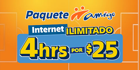 disfruta de cuatro horas de navegacion ilimitada por veinticinco pesos solo en telcel