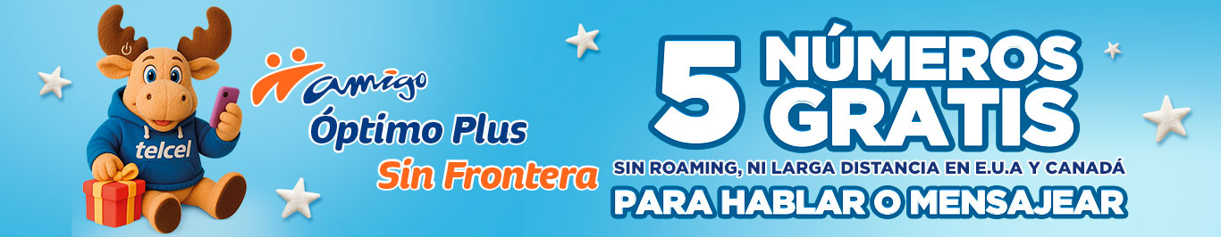 disfruta de cinco numeros gratis para hablar y mensajear con amigo optimo sin frontera