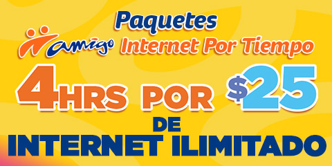 contrata ahora mismo tu paquete de internet ilimitado por cuatro horas para tu amigo aqui