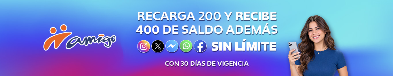 recarga doscientos y recibe saldo adicional con vigencia de treinta dias para usar sin limite