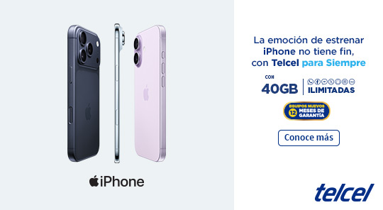 conoce como estrenar un iphone de manera sencilla con telcel revisa los modelos disponibles