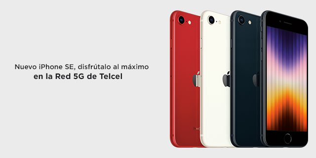 no lo pienses tanto y haz tuyo en nuevo iphone ese e en la veloz red de telcel cinco ge 
