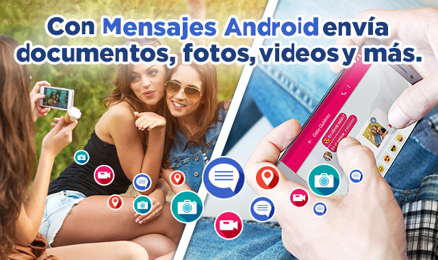 mensajes android te permite mandar lo que necesites de manera eficaz