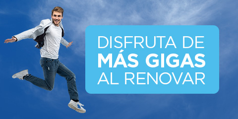con los planes de telcel libre disfruta de mas gigas al renovar solo con telcel
