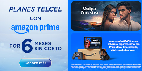 Planes Telcel ahora con Amazon Prime 6 meses sin costo de amazon prime con planes telcel