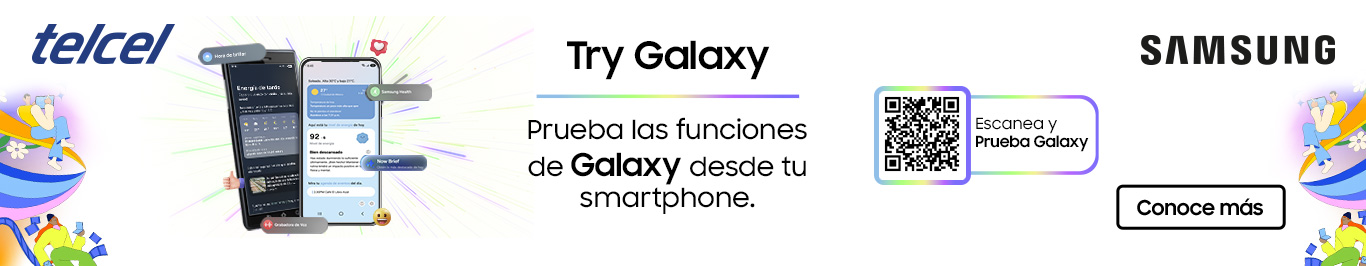 con try galaxy by samsung prueba las funciones de galaxy desde tu smartphone con telcel