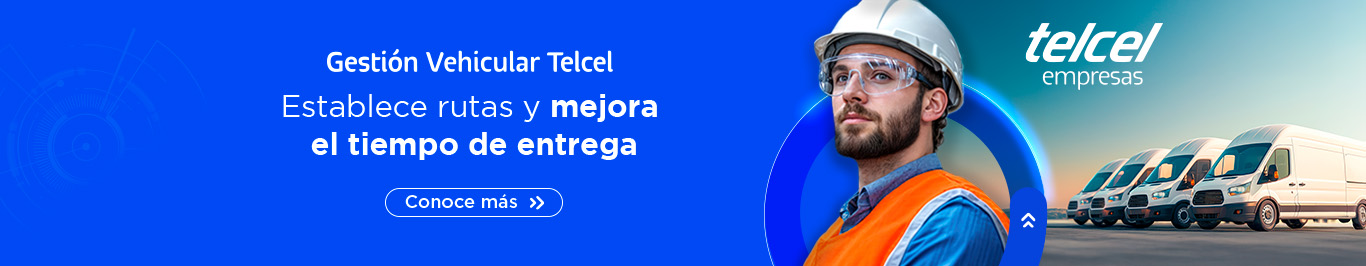 establece rutas y mejora el tiempo de entrega con gestion vehicular telcel