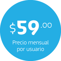 precio mensual por usuario de 250gb 