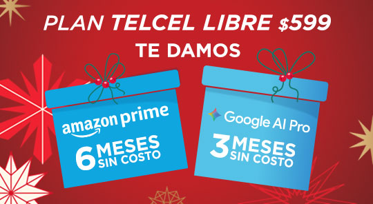 la navidad es mejor con el cash back de los planes libres de telcel conoce mas aqui