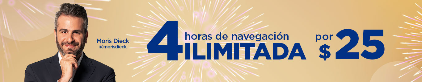 disfruta de cuatro horas de navegacion ilimitada por veinticinco pesos solo en telcel