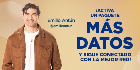 activa un paquete mas datos y sigue conectado en la mejor red de telcel en tu plan