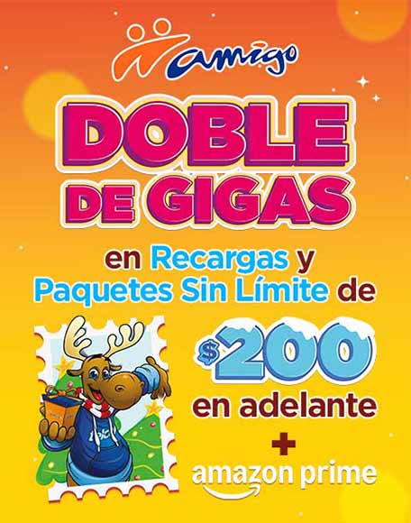 la temporada mas esperada llega a paquetes amigo sin limite compra el tuyo y recibe mas