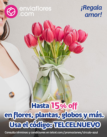obten 15% de descuento en flores, plantas y globos y demuestrale lo que significa para ti