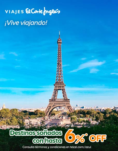 circuloazul telcel y viajes el corte Ingles te invitan a pasar unas vacaciones increibles