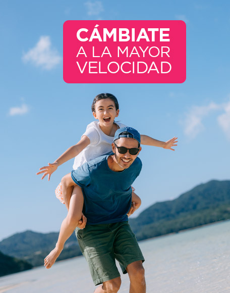 cambiate y disfruta de la mejor red con la mayor velocidad que solo telcel te puede ofrecer